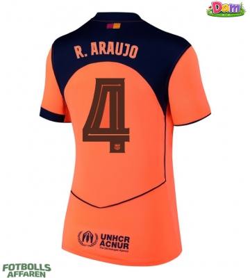 Barcelona Ronald Araujo #4 Tredje Tröja Kvinnor 2025-26 Kortärmad